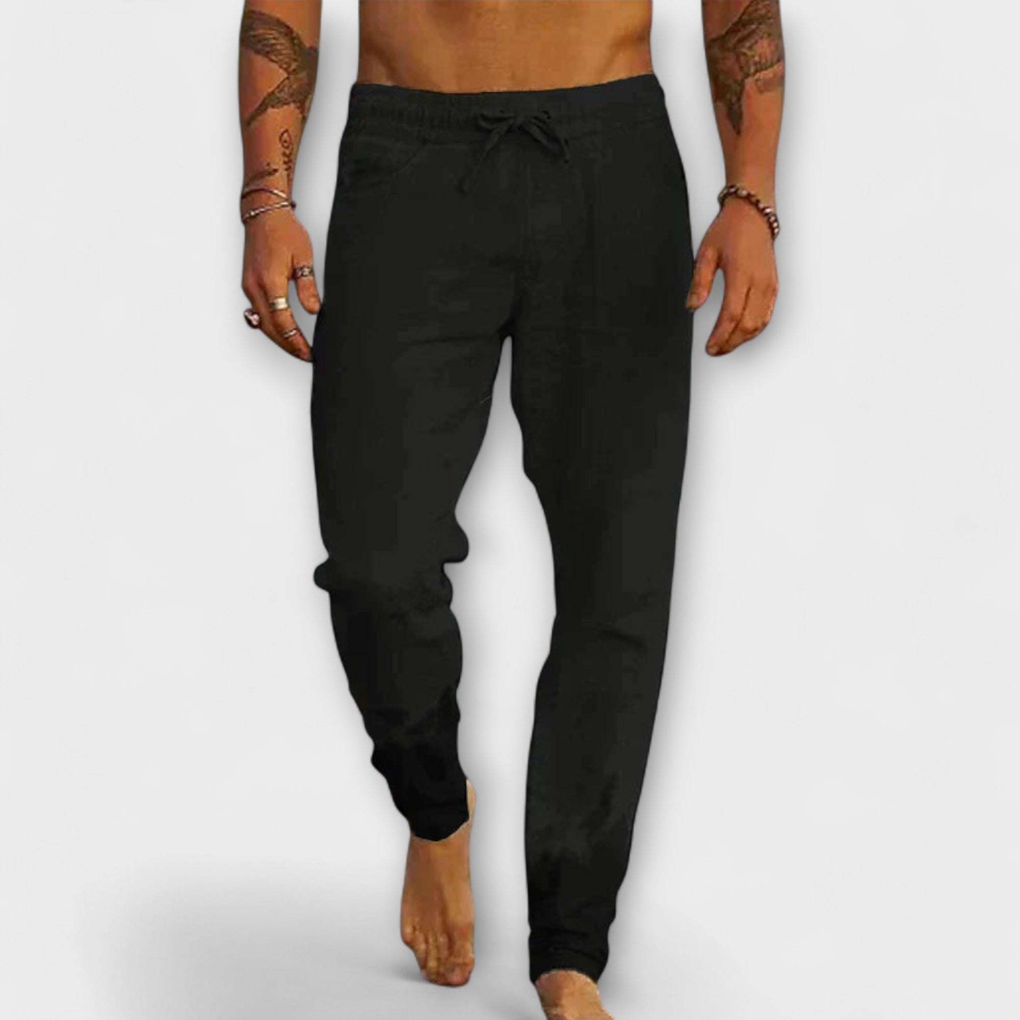 Pantaloni da Spiaggia in Lino
