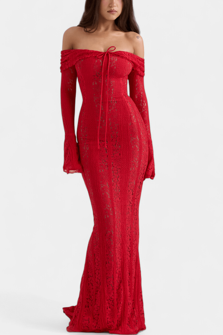 Rosalie™ | Abito elegante con spalle scoperte