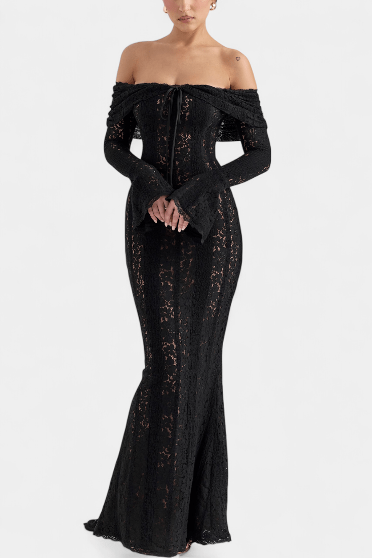 Rosalie™ | Abito elegante con spalle scoperte