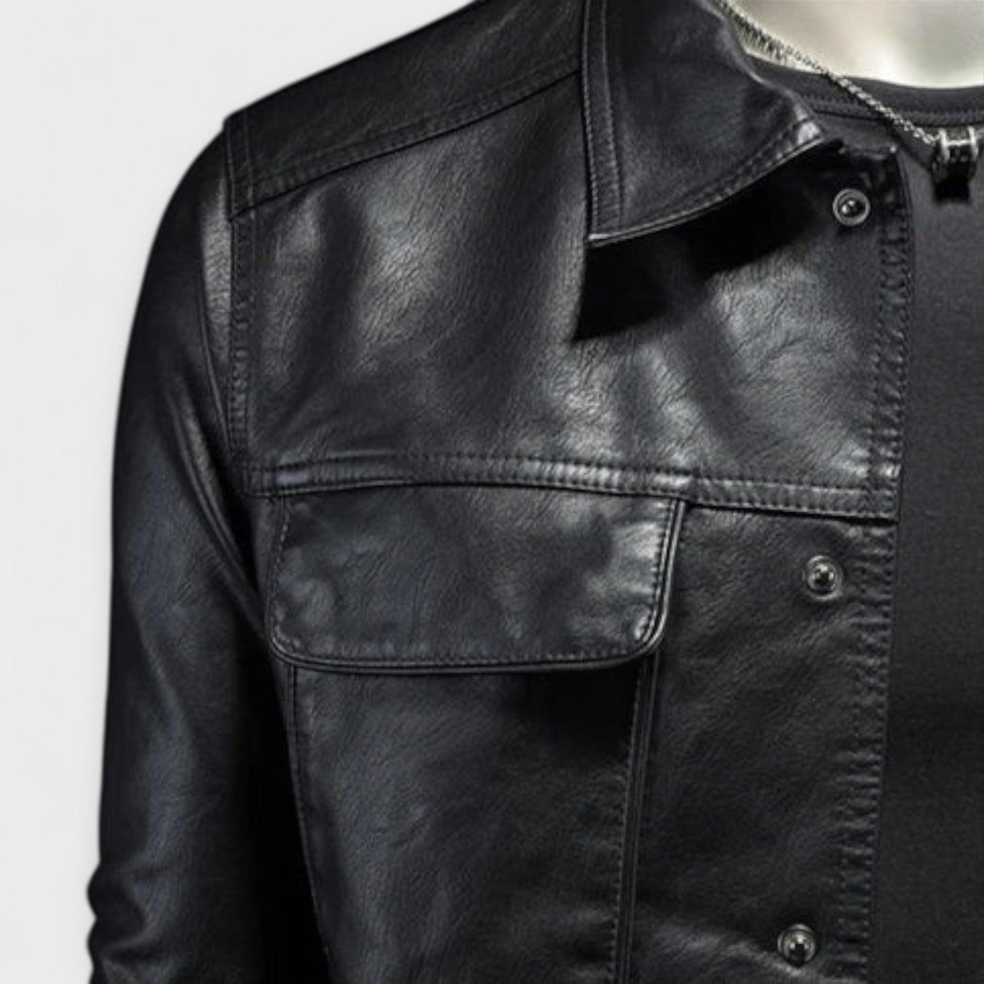 Giacca in Pelle Moderna