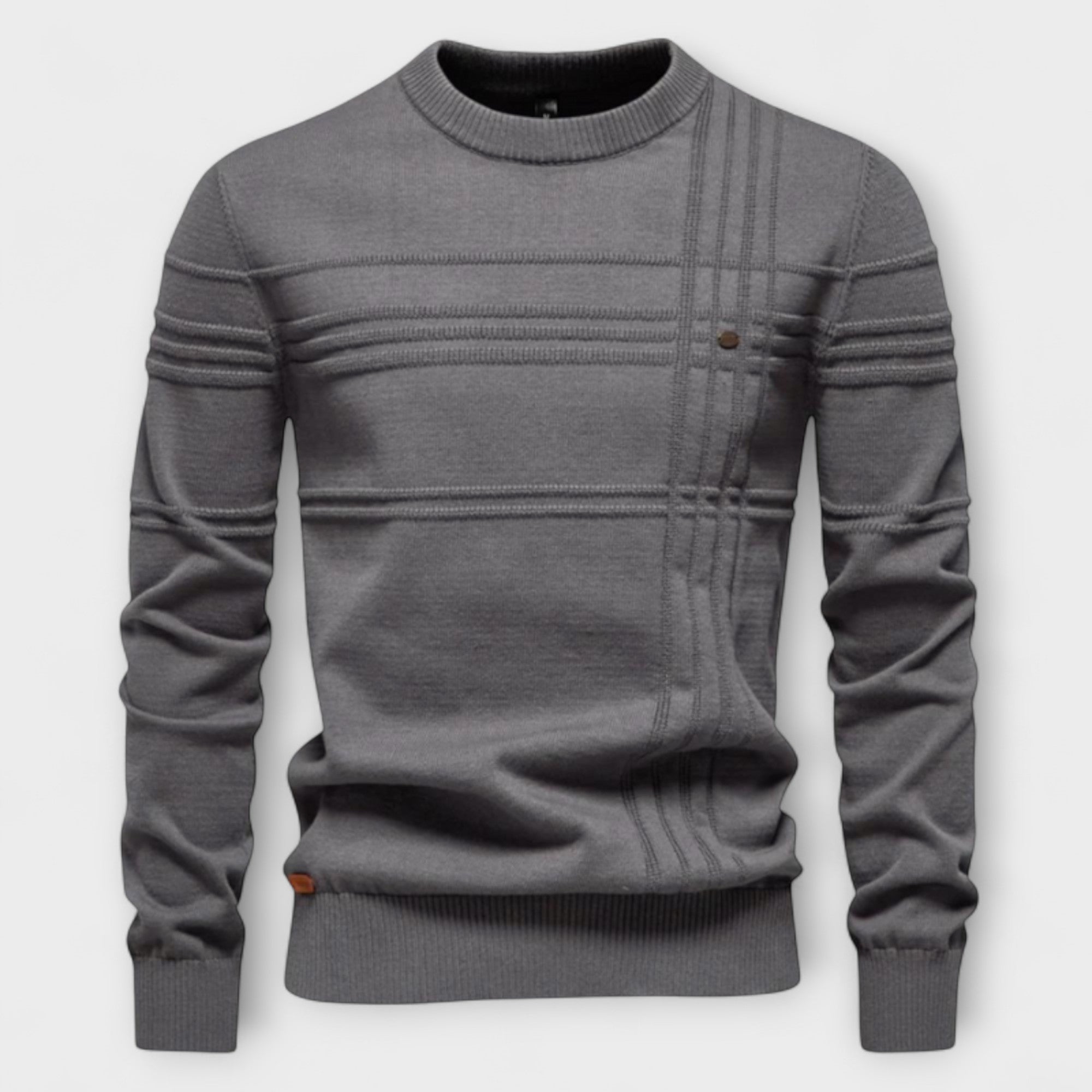 MIRAVO | Maglione elegante da uomo con design a quadri