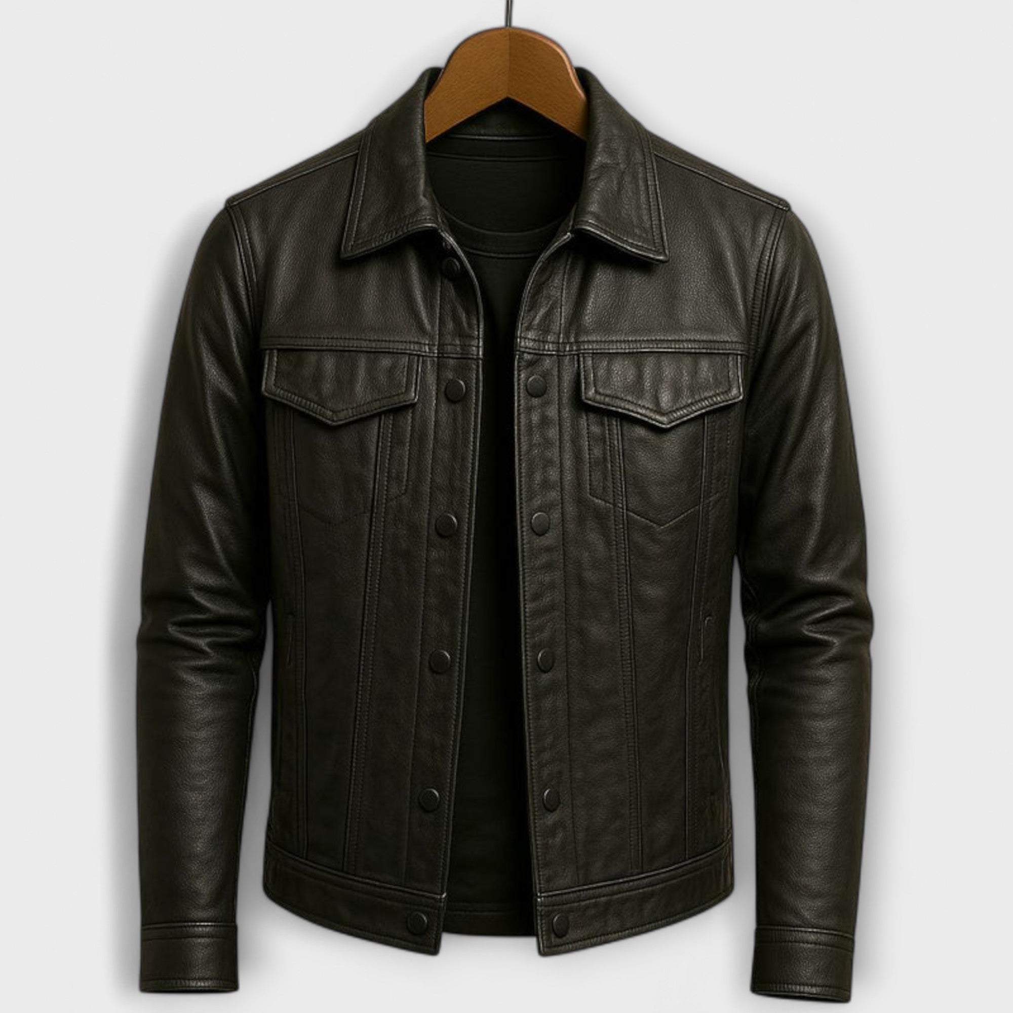 Giacca in Pelle Moderna