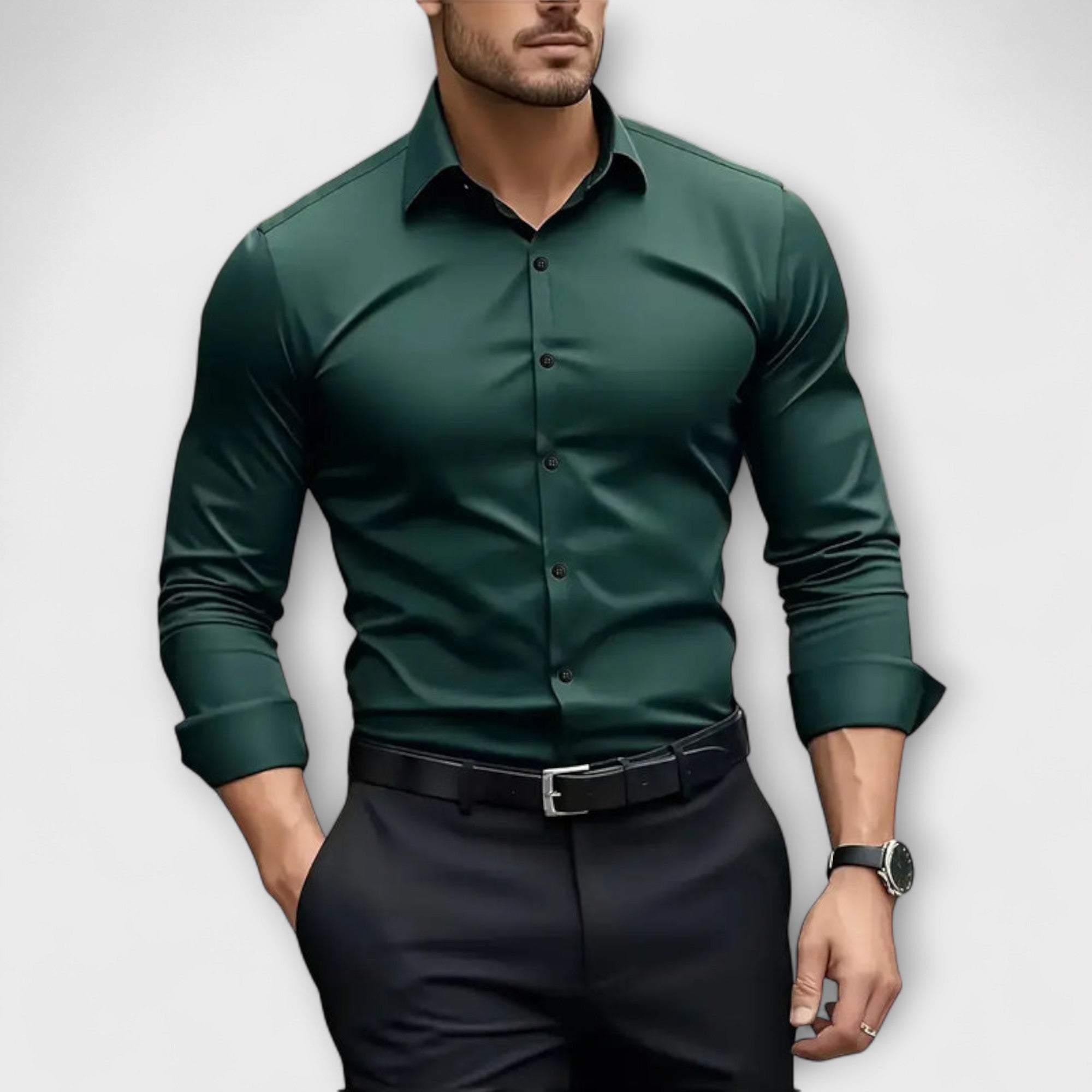 Camicia a Maniche Lunghe Traspirante