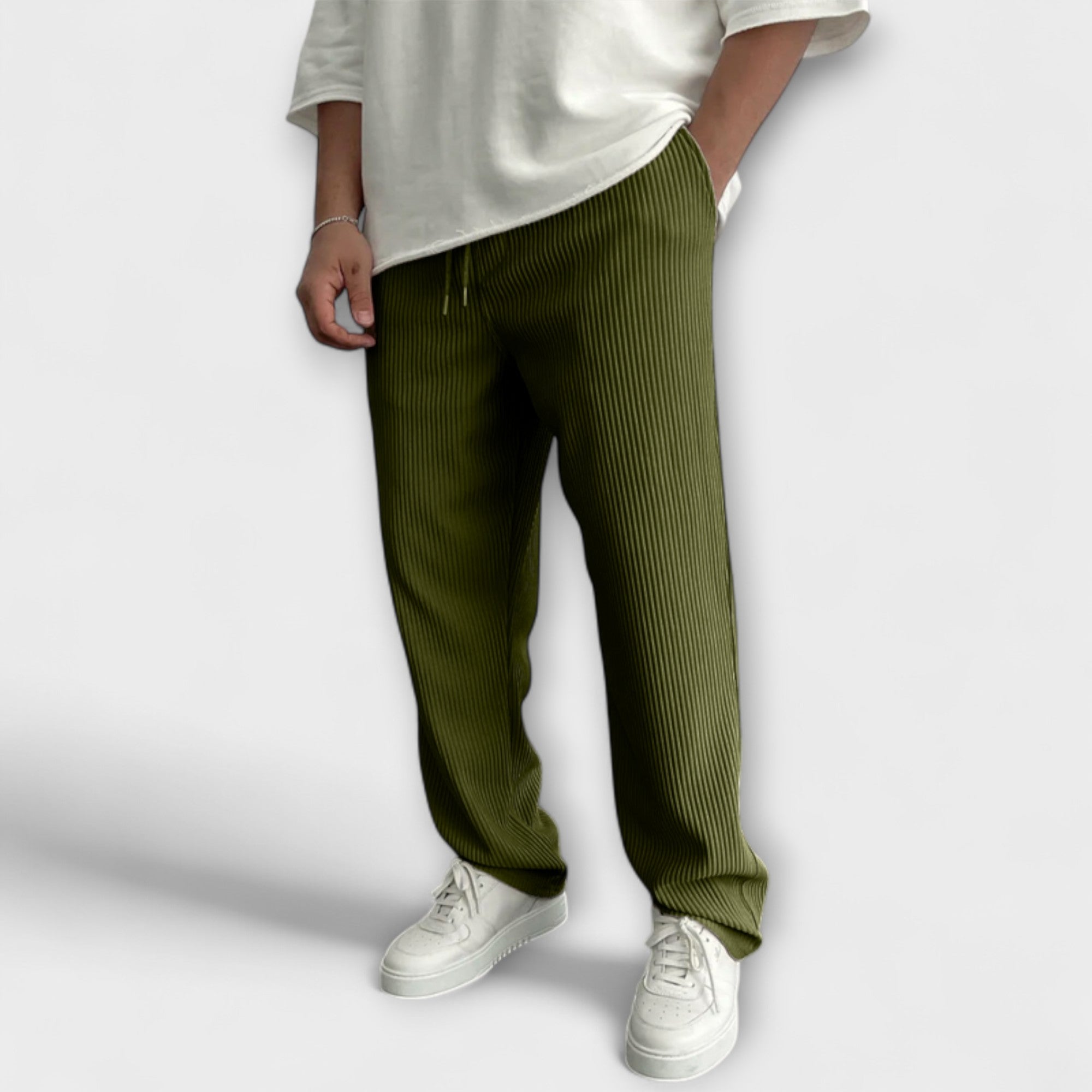 Pantaloni Tricot Relaxed