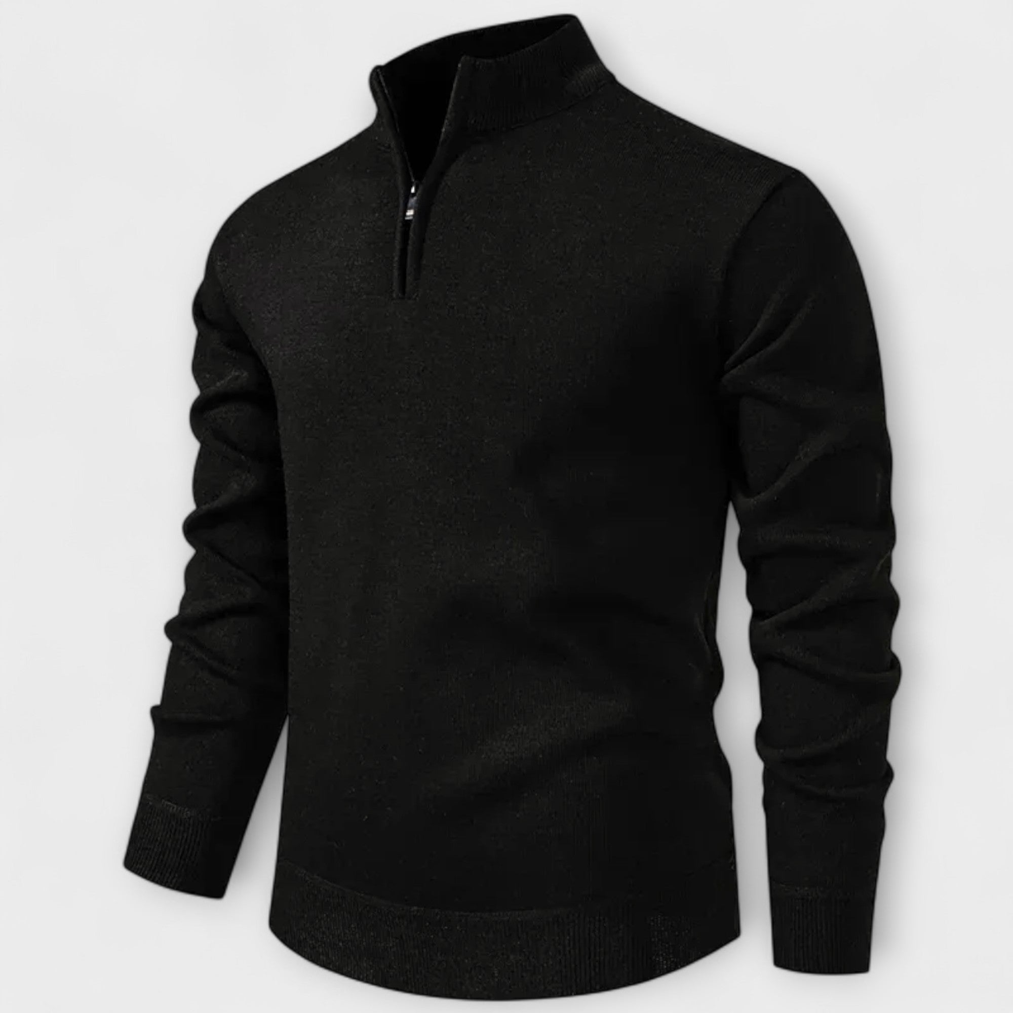 Brompton™ – Maglione a Mezzo Zip Raffinato