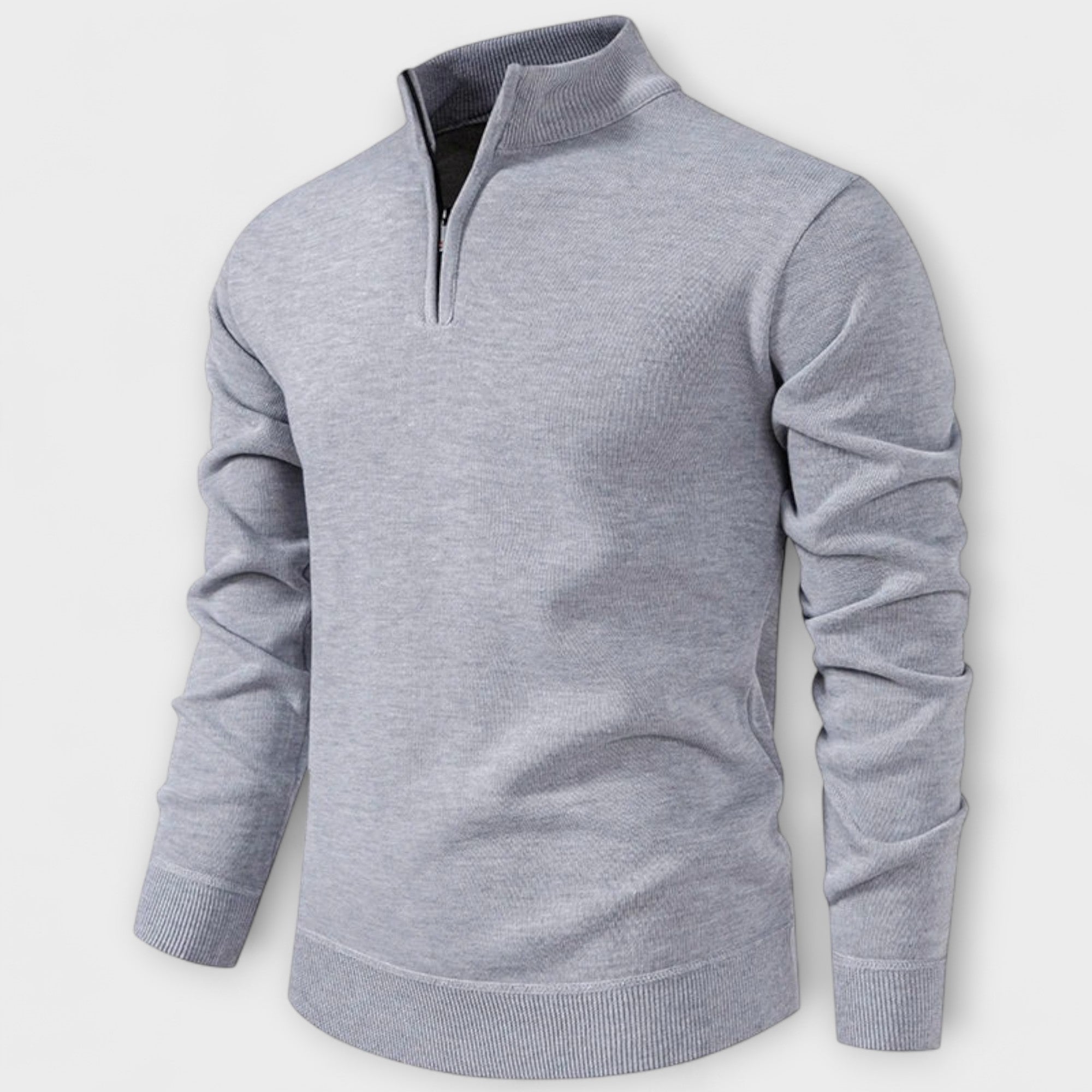 Brompton™ – Maglione a Mezzo Zip Raffinato