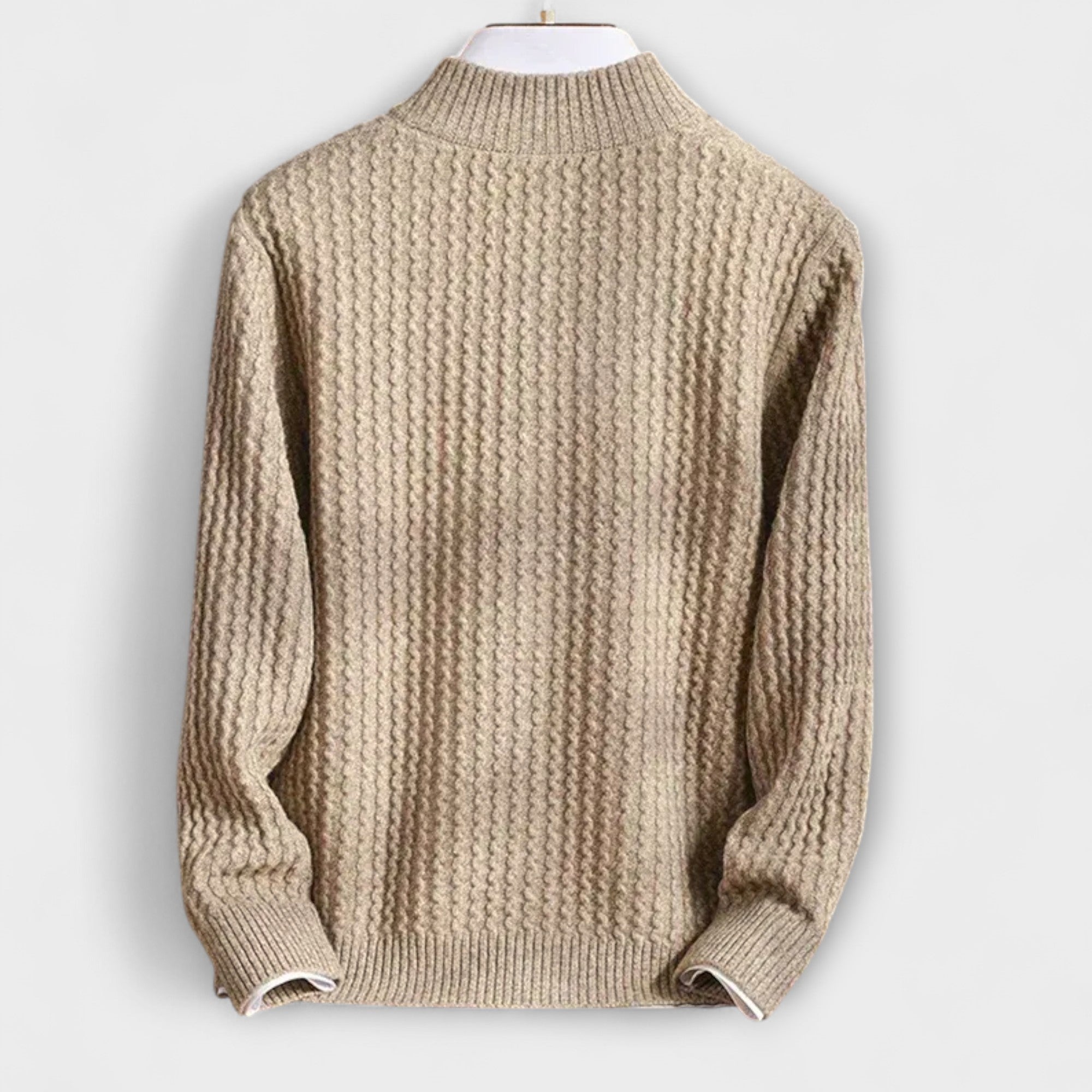 Belmont™ – Maglione con Zip in Lana Merino