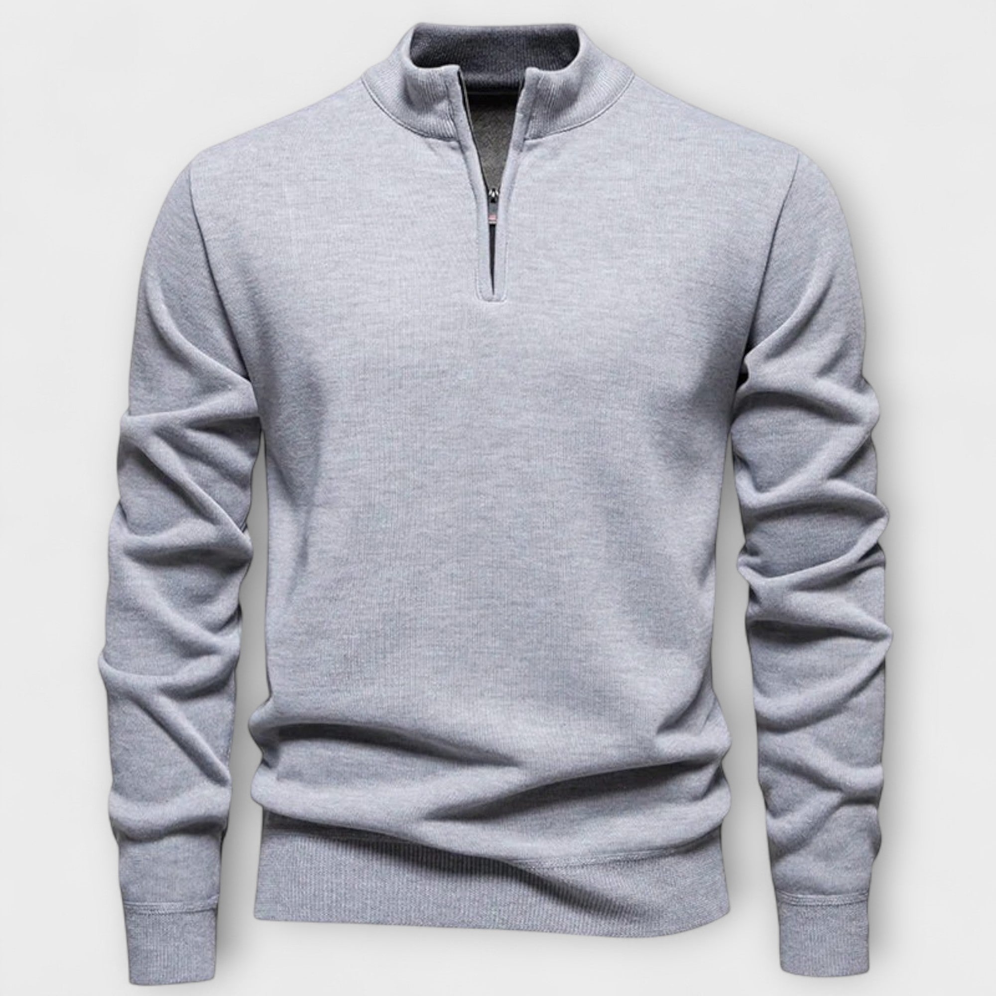 Brompton™ – Maglione a Mezzo Zip Raffinato