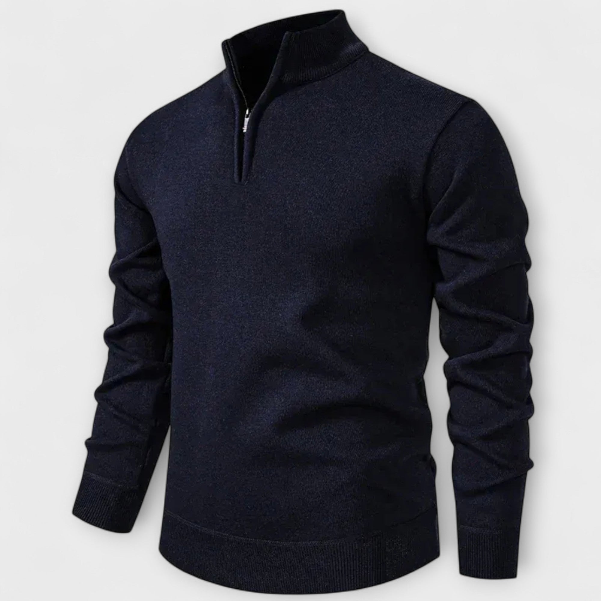 Brompton™ – Maglione a Mezzo Zip Raffinato