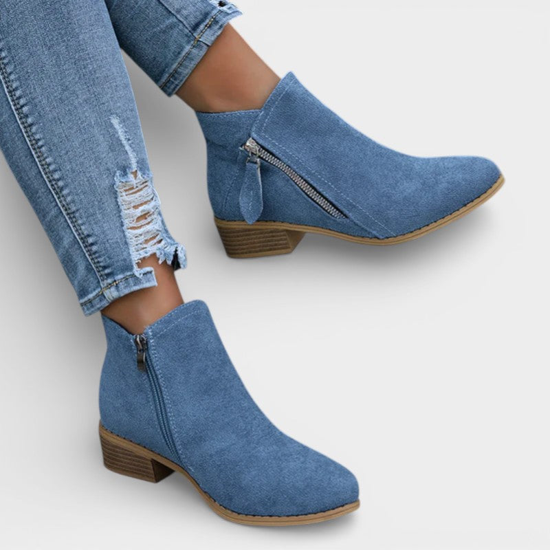 Alena – Stivaletti eleganti con zip laterale