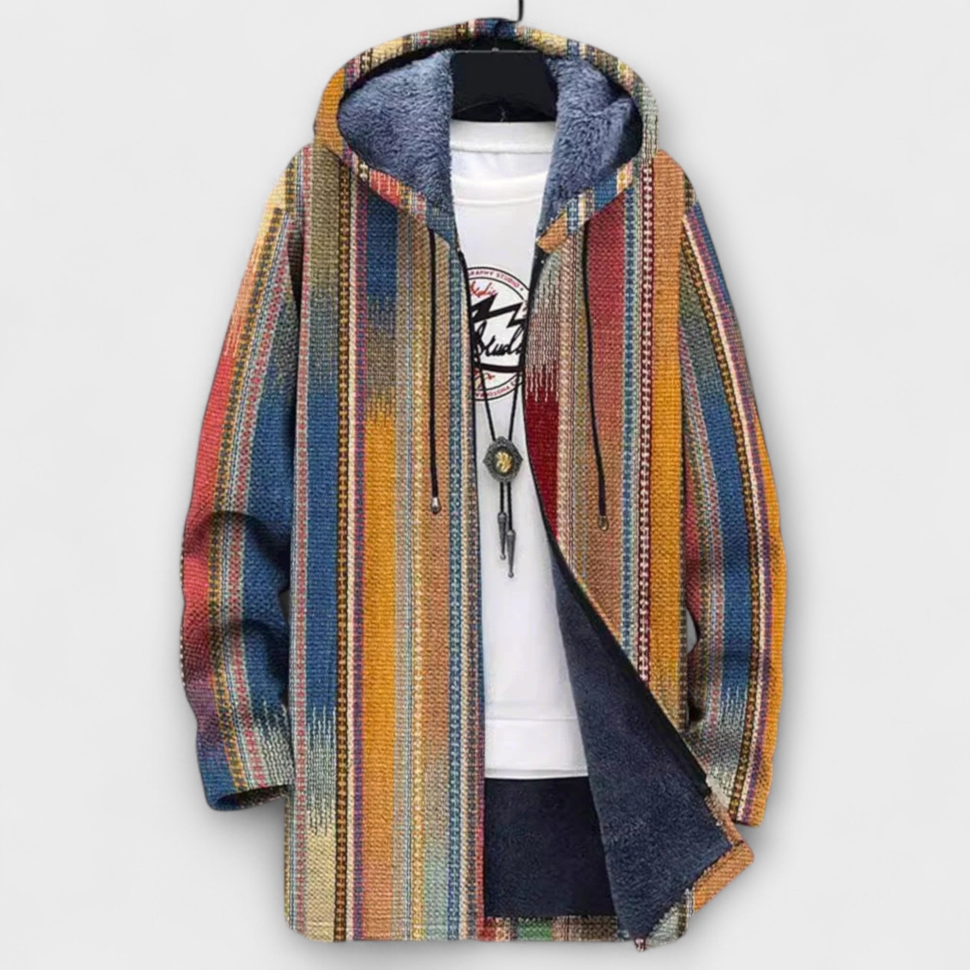 Cardigan lussuoso ispirato all'arte