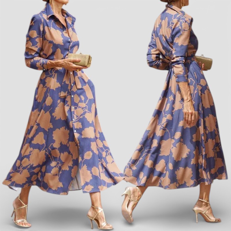 Floriza - Abito chemisier classico