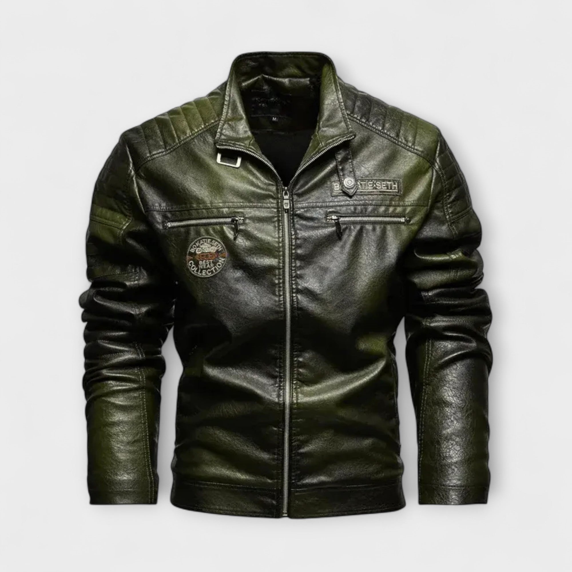 Giacca in Pelle Roadster