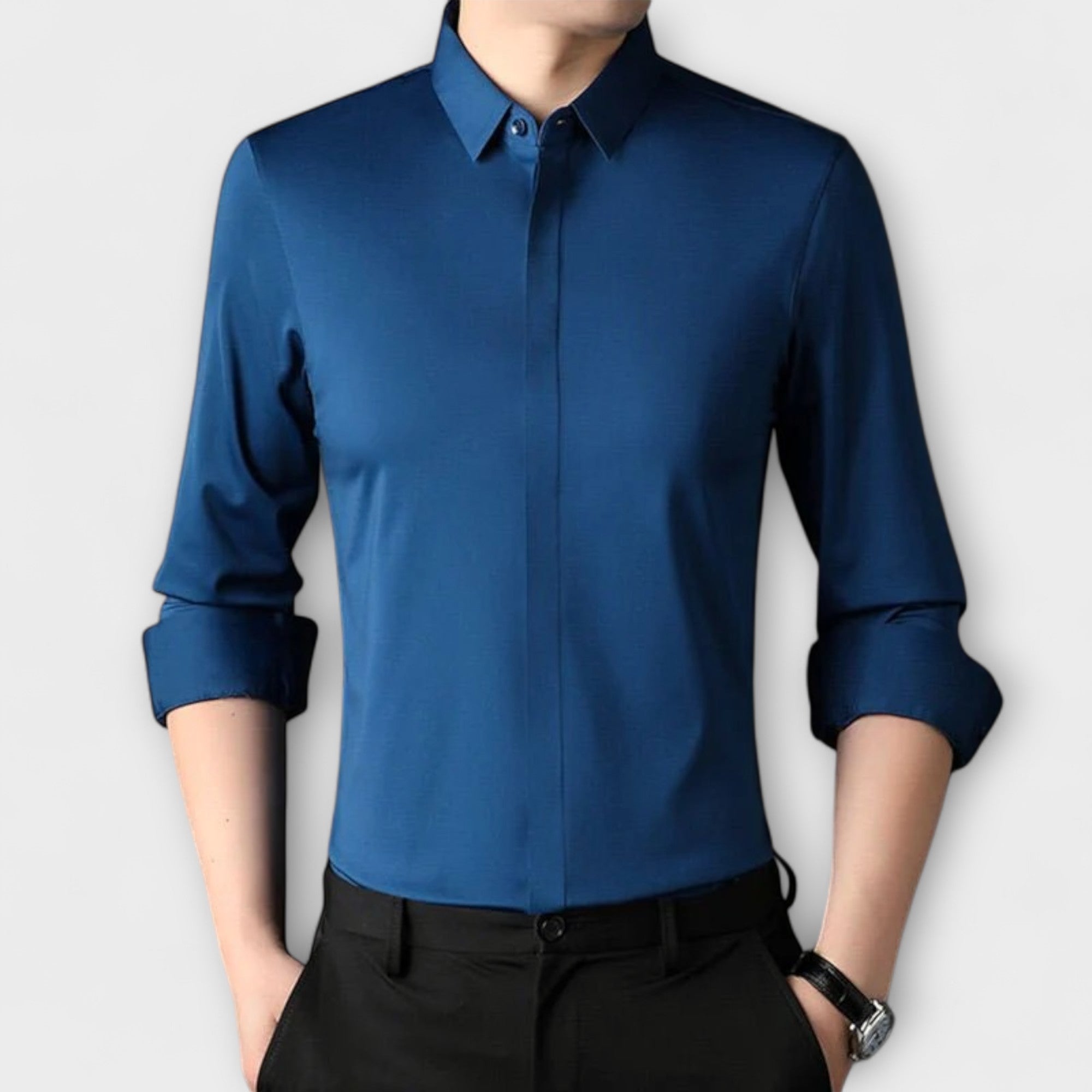 Camicia Stretch Antirughe per Uomo