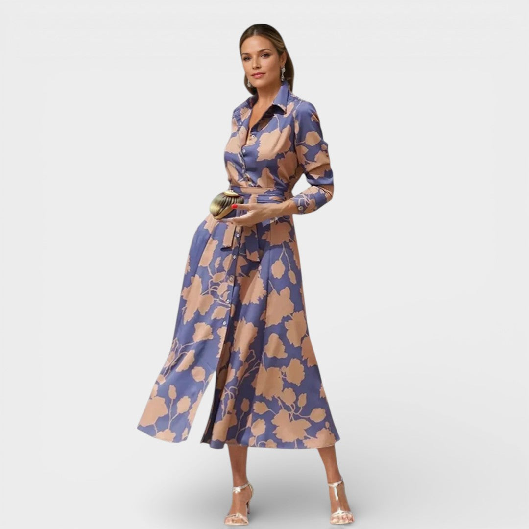 Floriza - Abito chemisier classico