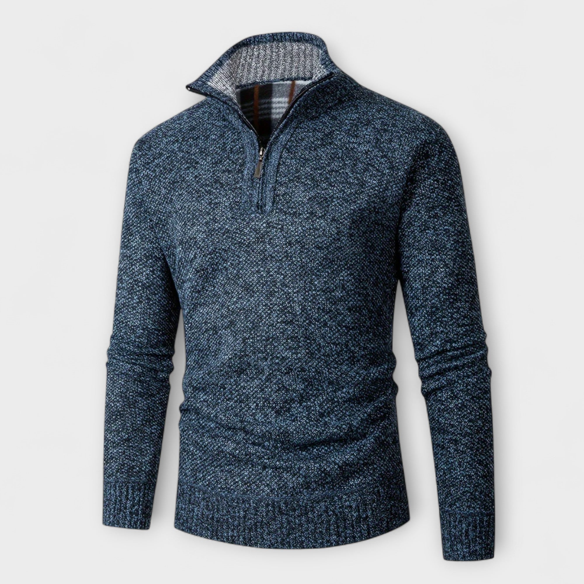 Marcel | Maglione con collo alto e zip – calore, eleganza e comfort invernale