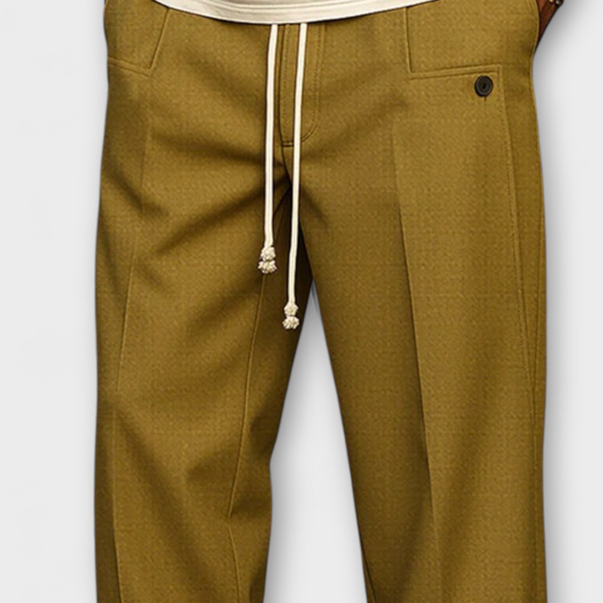 Pantaloni eleganti con coulisse in stile urbano