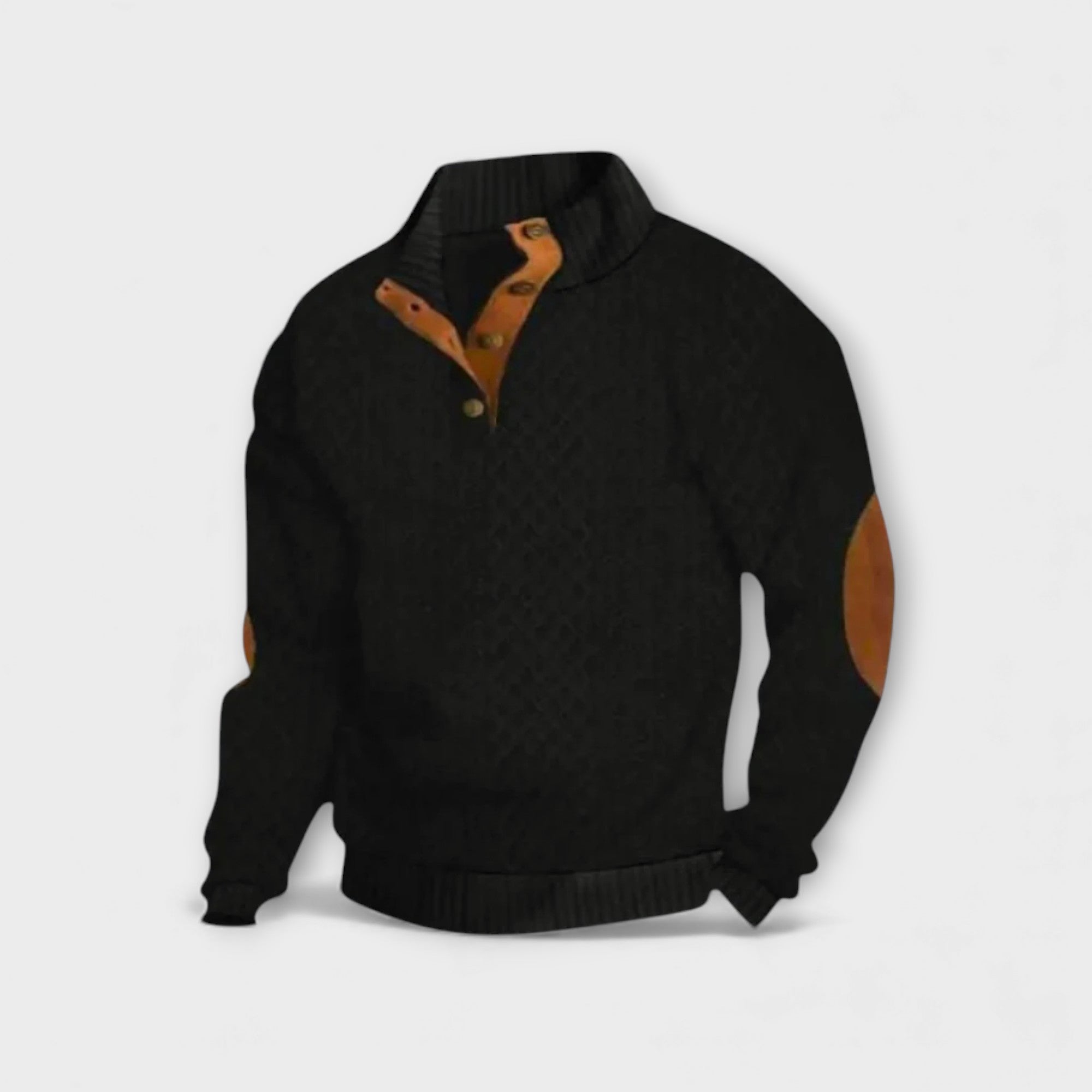 Maglione con collo alto