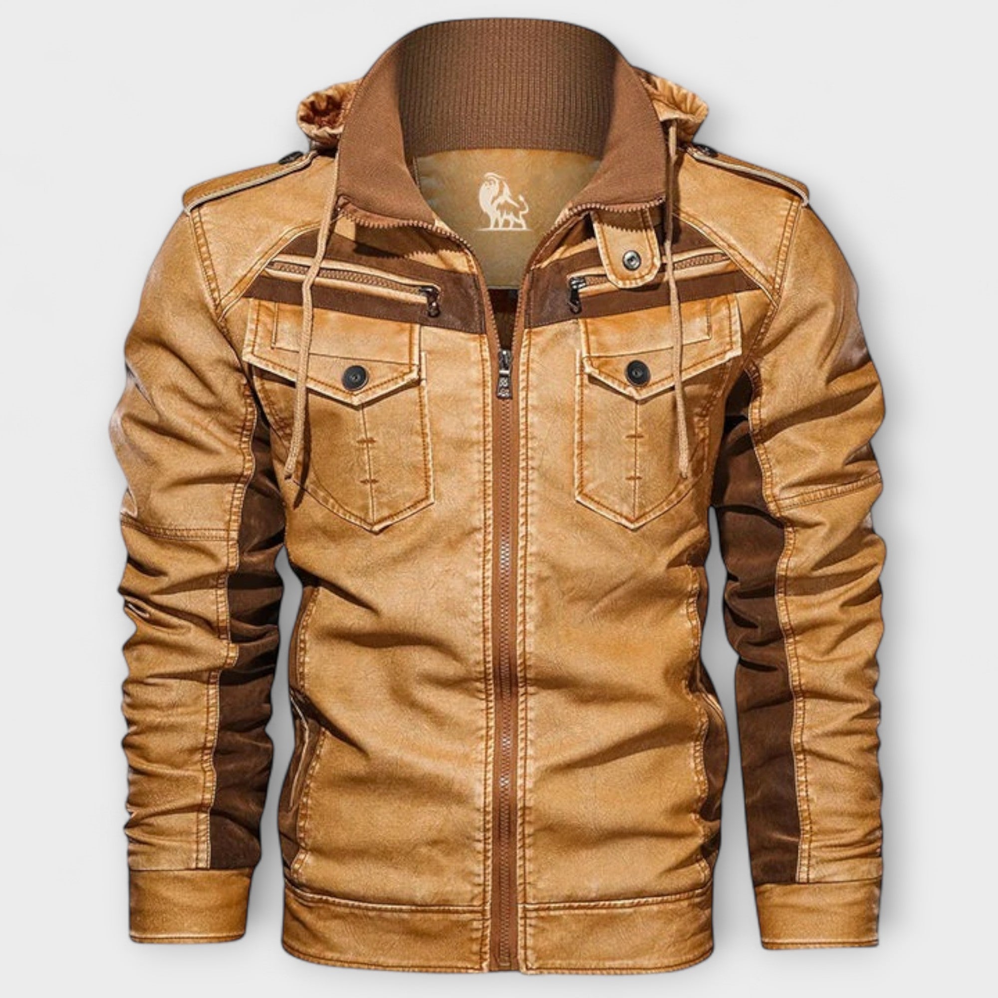 Giacca in Pelle Titan