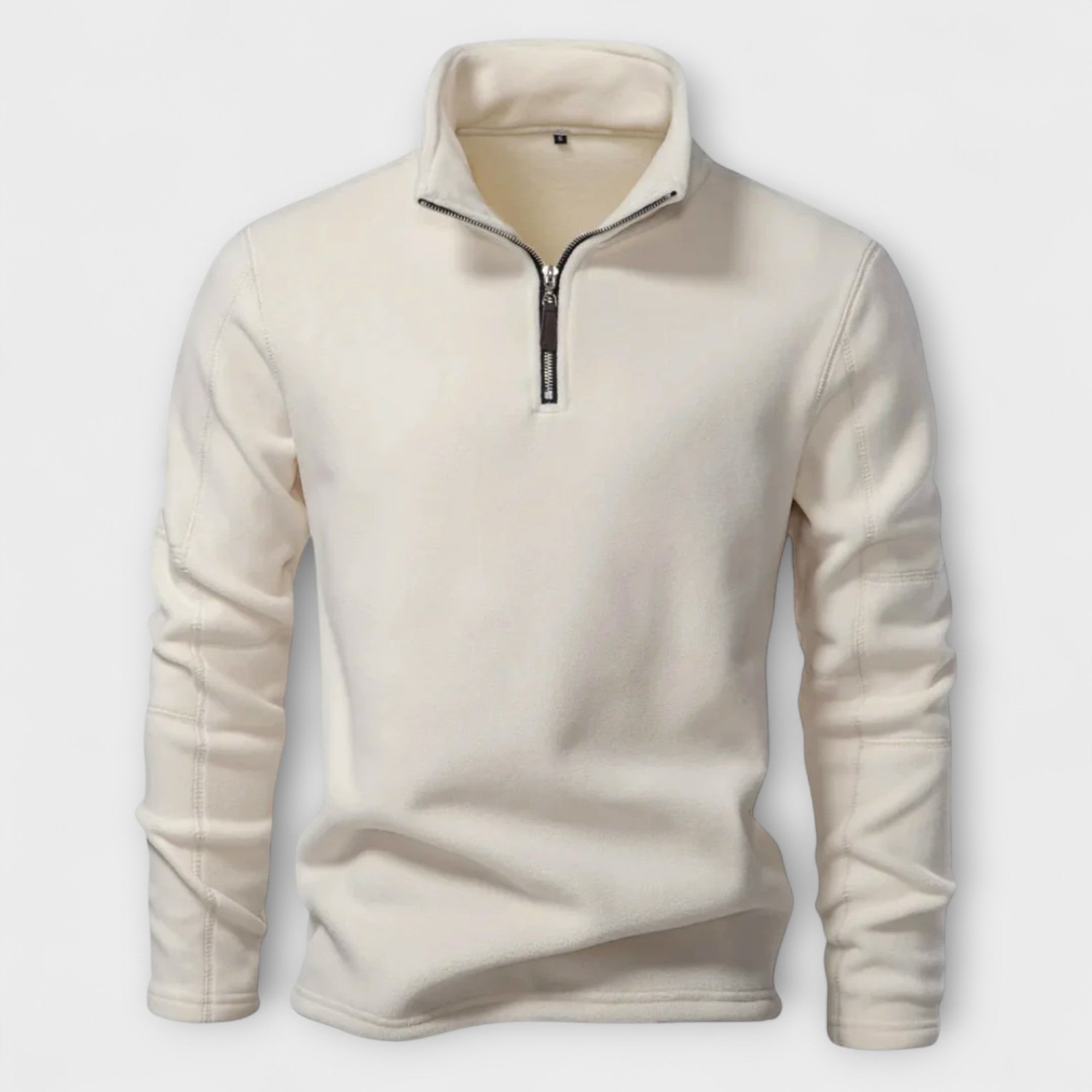 Marc | Felpa invernale con zip – calore, eleganza e comfort quotidiano