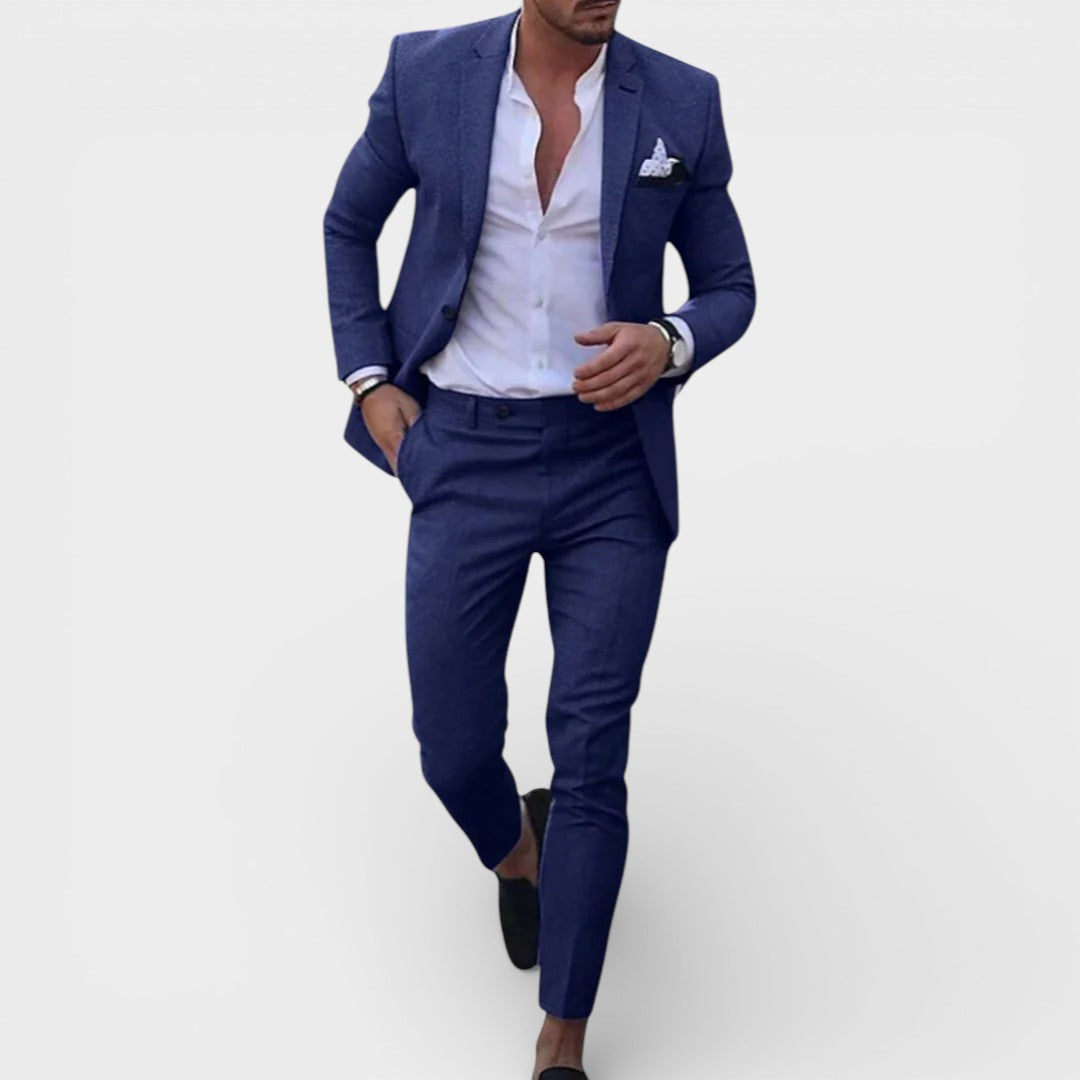 Costume da Uomo in Lino Lussuoso - Eleganza Professionale