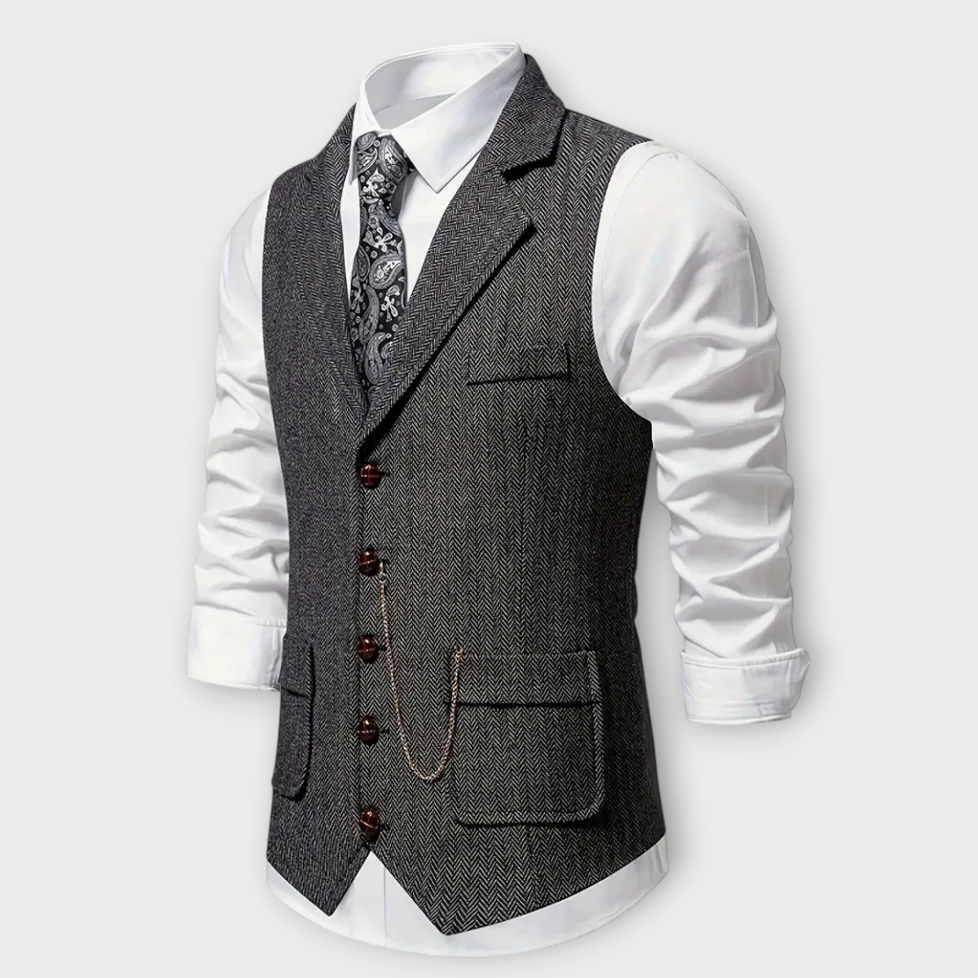 Gradasso™ | Gilet in Tweed Premium