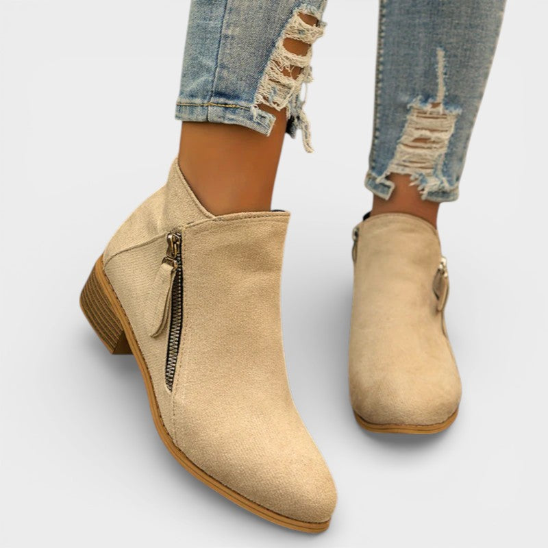 Alena – Stivaletti eleganti con zip laterale