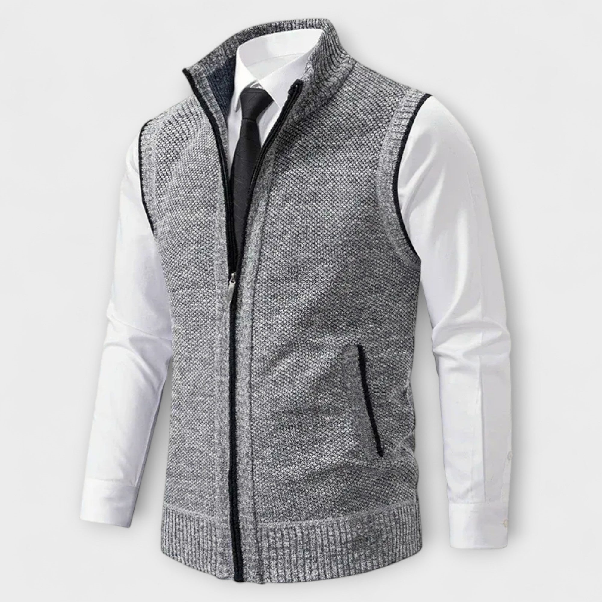 Milton™ – Gilet con Zip a Maglia