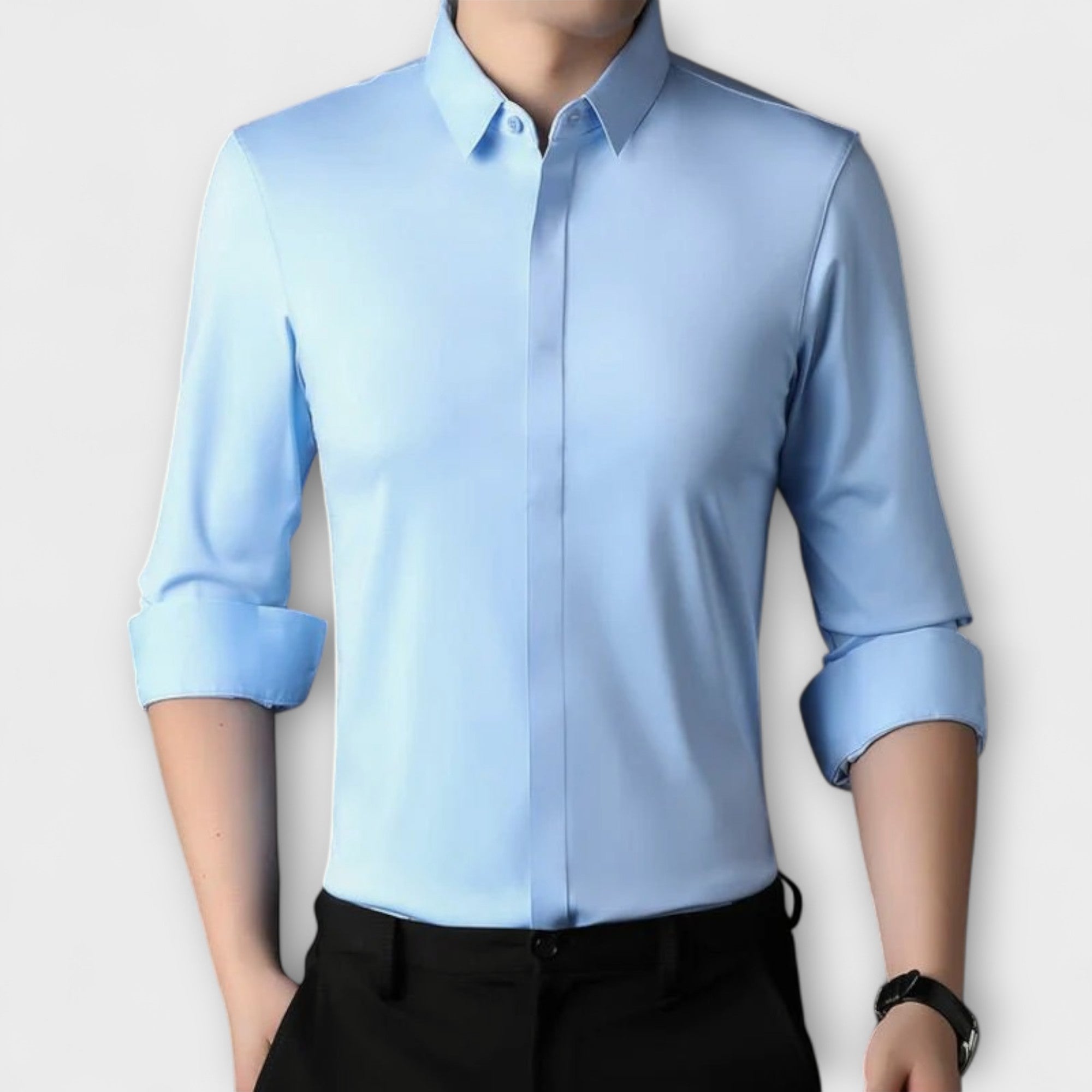 Camicia Stretch Antirughe per Uomo