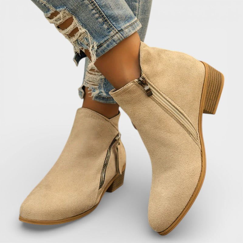 Alena – Stivaletti eleganti con zip laterale