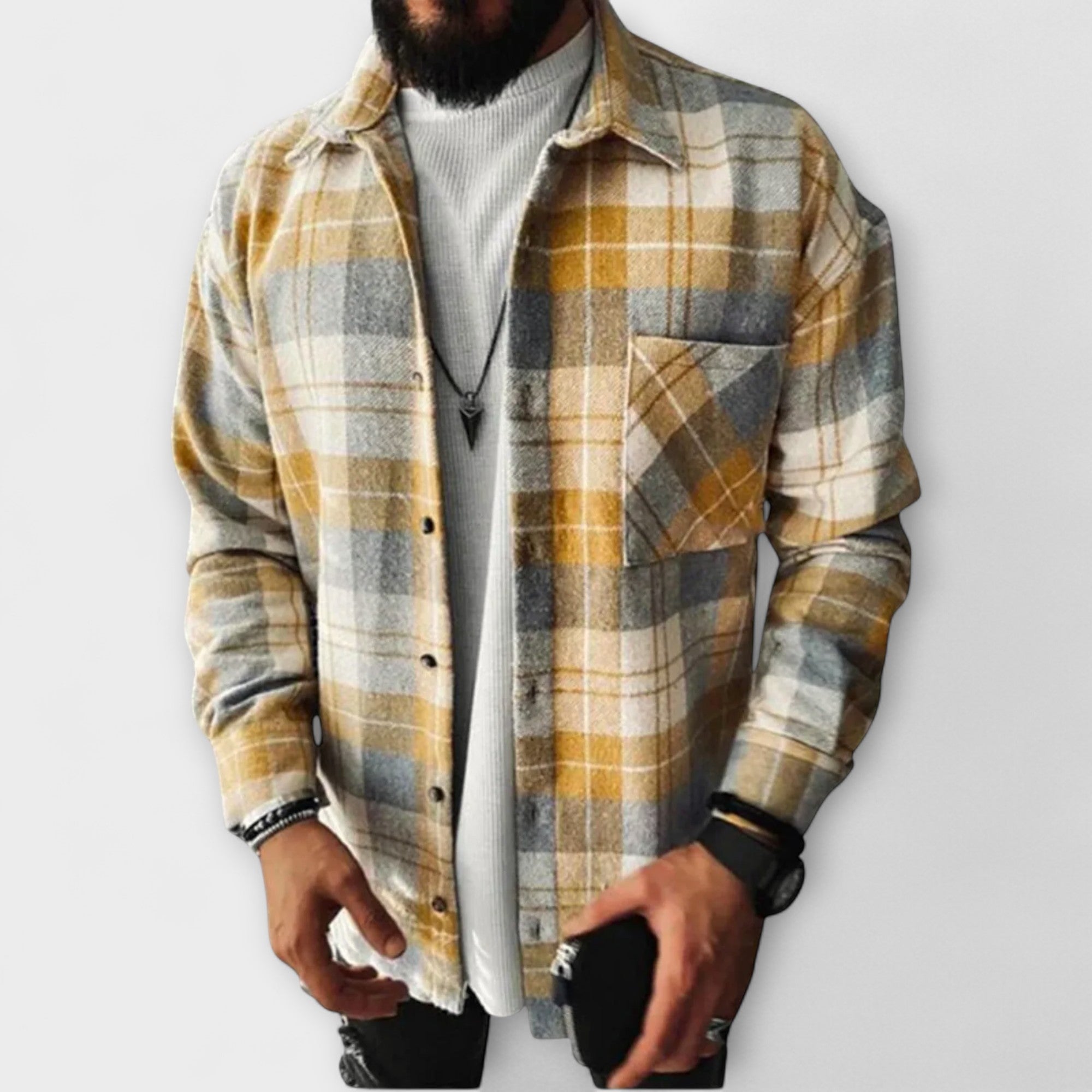 Camicia a Quadri in Flanella