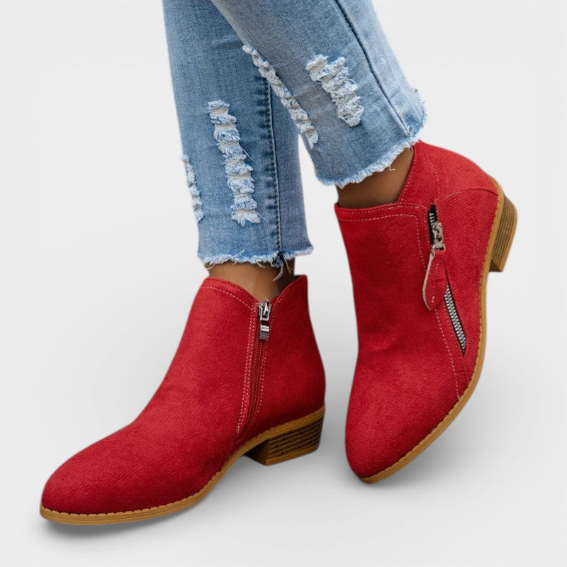 Alena – Stivaletti eleganti con zip laterale
