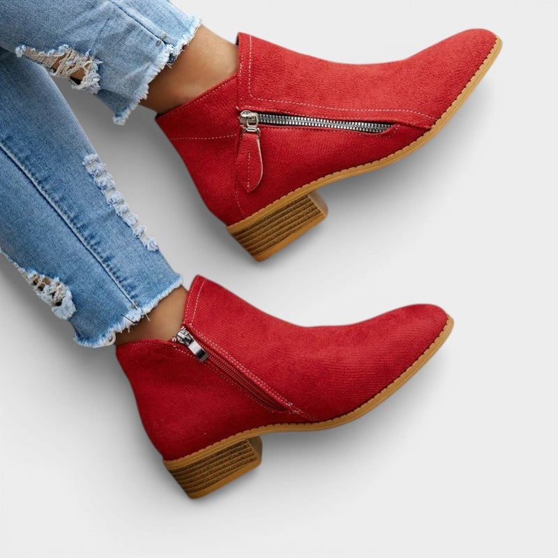 Alena – Stivaletti eleganti con zip laterale