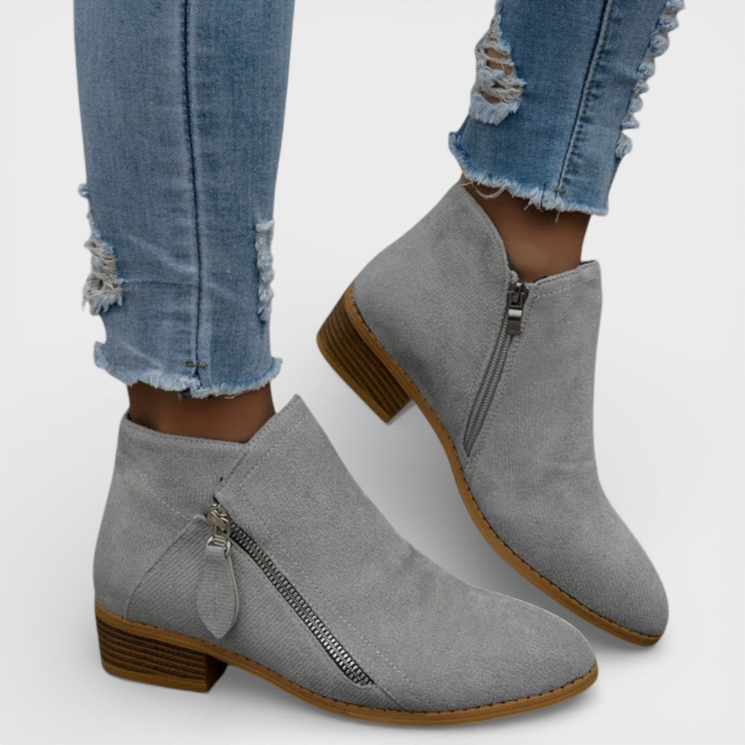Alena – Stivaletti eleganti con zip laterale