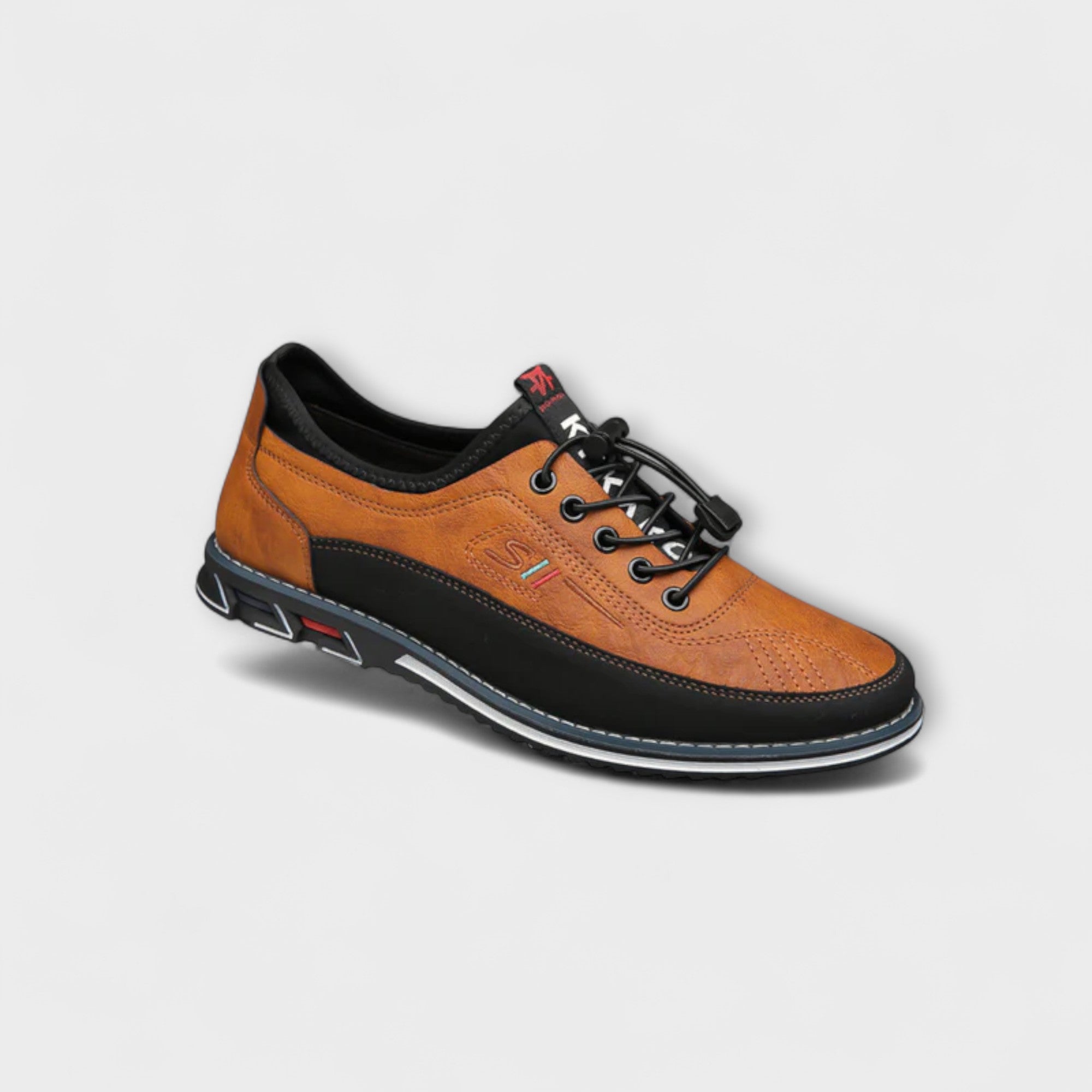 Scarpe Oxford in pelle lavorata
