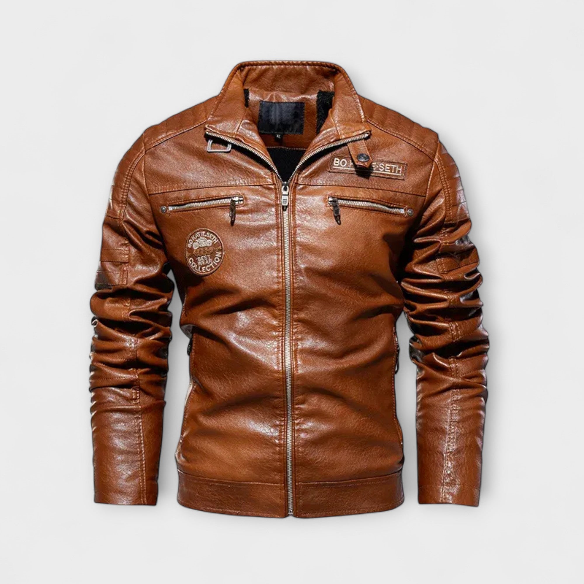 Giacca in Pelle Roadster