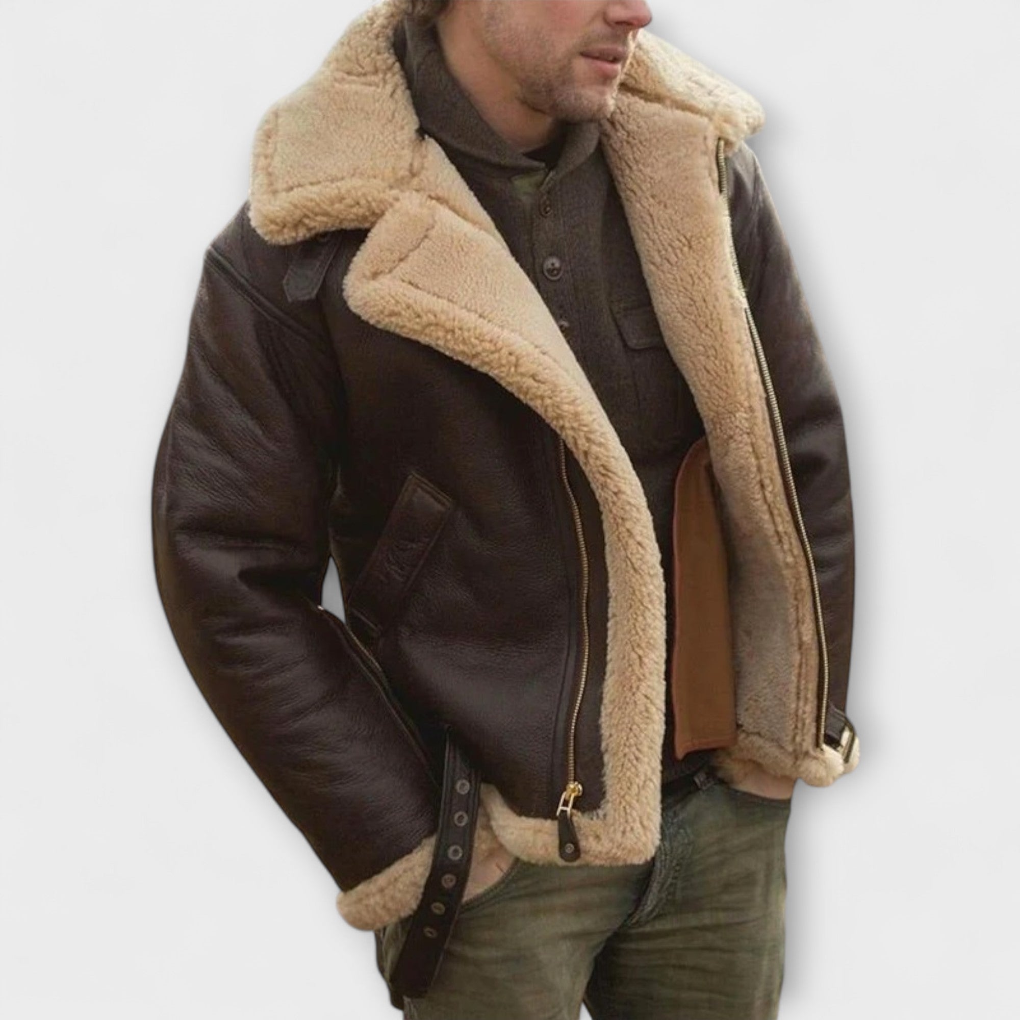 Giacca in Pelle
