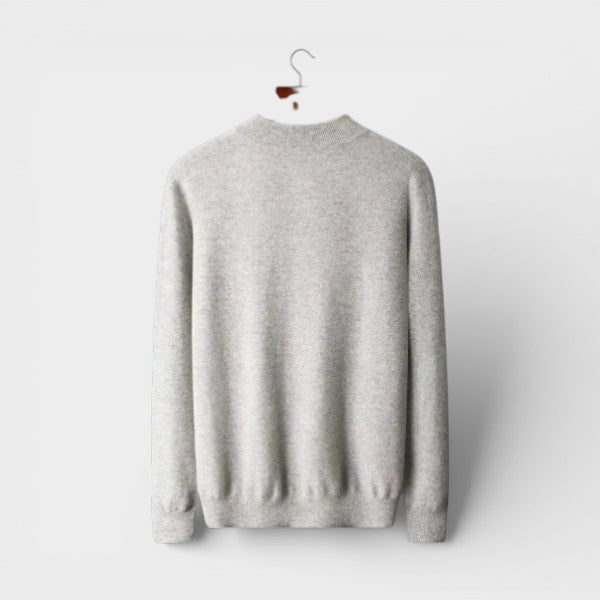 Il Maglione in Lana Merino con Collo Alto di Ginevra