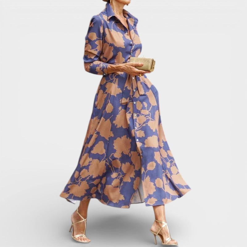 Floriza - Abito chemisier classico