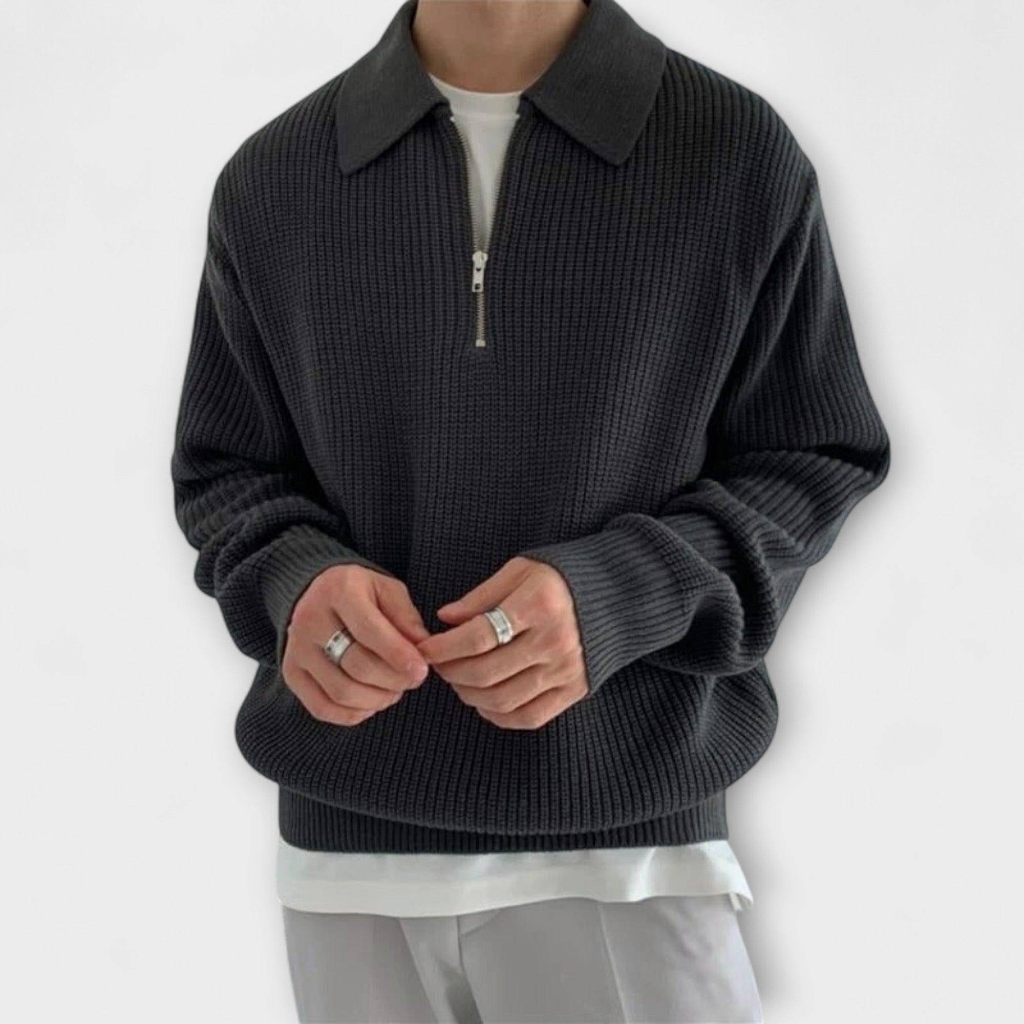 Pull Polo in Cotone Elegante